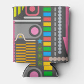 Muster für die Kontrolle der abstrakten Technologi Dosenkühler (Vorderseite)