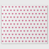Muster für die Liebe von Herz-Lines Geschenkpapier (Flach)