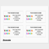 Muster für die Namensbezeichnungen für benutzerdef Rechteckiger Aufkleber (Blatt)