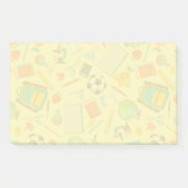 Muster für die Schulversorgung Post-it Klebezettel (Vorderseite)