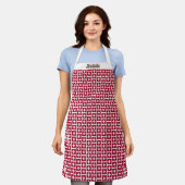 Muster für die Schweizer Reise- und Kultursymbolen Schürze (Getragen)