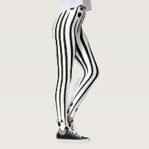 Muster für die Streifen des schwarzen und weißen K