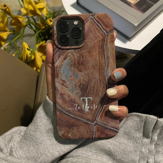 Muster für die Tortoise-Muschel Tierdruckcase/ Mon Case-Mate iPhone Hülle