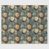 Muster für die Überwachung von Taschen Geschenkpapier (Flach)