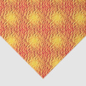 Muster für die Verriegelung flüssiger Feuer Seidenpapier (Ausschnitt)