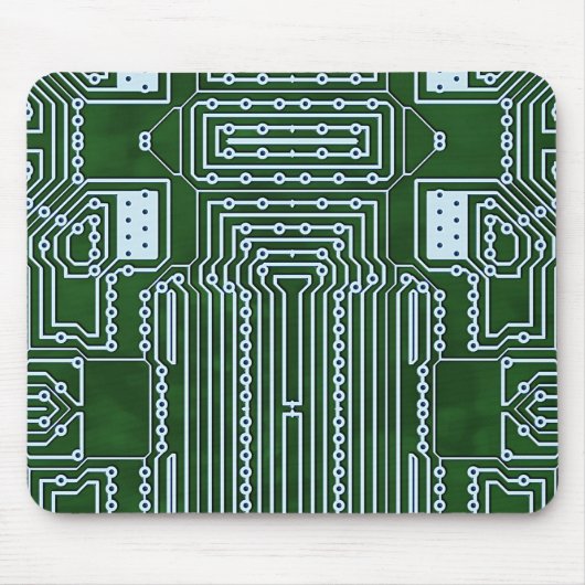 Muster für die weißen Linien des grünen Computerkr Mousepad (Vorne)
