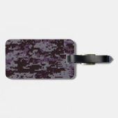 Muster für digitale Camouflage Gepäckanhänger (Rückseite horizontal)