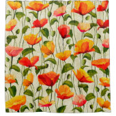 Muster für digitale Papierpappen Duschvorhang (Vorderseite)