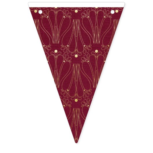 Muster für digitales Papier Wimpelkette (Dritte Fahne)