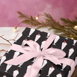 Muster für Diner Milkshakes der 50er Jahre Geschenkpapier