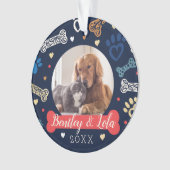 Muster für Druck und Knochen | Foto Ornament (Vorderseite)