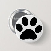 Muster für Druckvorlagen Niedlich Schwarz-weiß 202 Button (Vorne & Hinten)