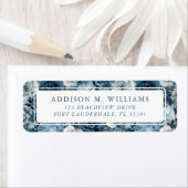 Muster für dunkelblaue Rose (Insitu)