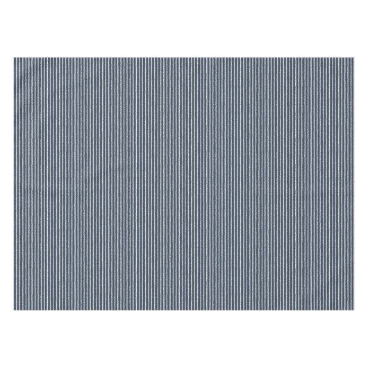 Muster für dunkelblaue und weiße Streifen Tischdecke (Vorderseite (Horizontal))