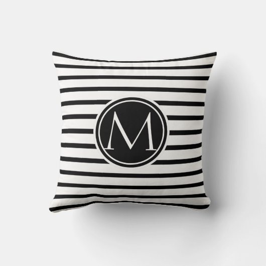 Muster für dünne Streifen Kissen (Rückseite)