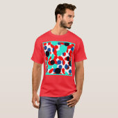 Muster für dynamische Farbwiedergabe T-Shirt (Vorne ganz)