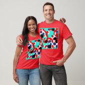 Muster für dynamische Farbwiedergabe T-Shirt (Unisex)