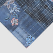 Muster für ein Muster für ein Muster | Boho Denim Seidenpapier (Detail)
