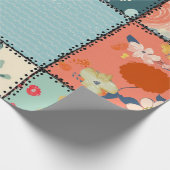 Muster für ein Muster für ein Muster eines Musters Geschenkpapier (Ecke)