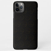 Muster für einfache Logo-Vorlage iPhone-Fall iPhone Hülle (Rückseite)