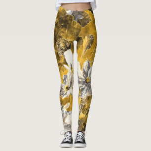 Muster für einfarbige Aquarellfarben Leggings