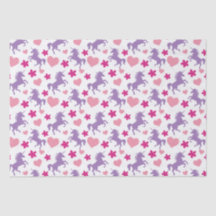 Muster für Einhorn und Herz