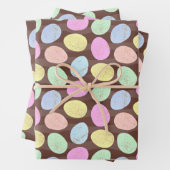 Muster für Eizellen aus Candy Oaster Geschenkpapier Set (Beispiel)