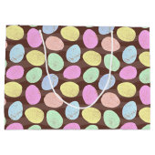 Muster für Eizellen aus Candy Oaster Große Geschenktüte (Rückseite)