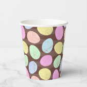 Muster für Eizellen aus Candy Oaster Pappbecher (Rückseite)