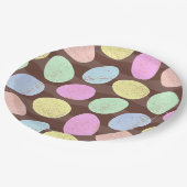 Muster für Eizellen aus Candy Oaster Pappteller (Schrägansicht)