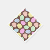 Muster für Eizellen aus Candy Oaster Serviette (Ecke)