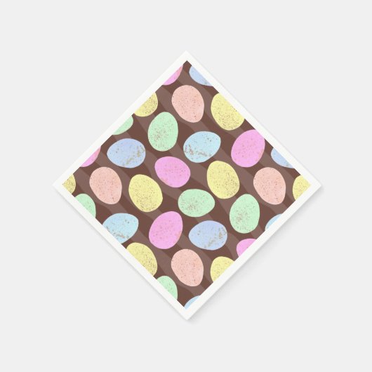 Muster für Eizellen aus Candy Oaster Serviette (Ecke)