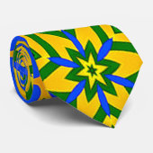 Muster für elegante Abstrakte Blume Krawatte (Gerollt)