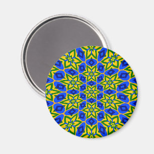 Muster für elegante Abstrakte Blume Magnet