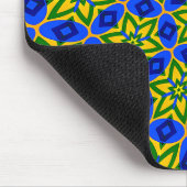 Muster für elegante Abstrakte Blume Mousepad (Ecke)