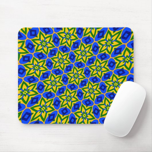 Muster für elegante Abstrakte Blume Mousepad (Mit Mouse)