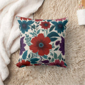 Muster für elegante Blume Kissen (Decke)