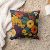 Muster für elegante Blume Kissen (Decke)