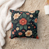 Muster für elegante Blume Kissen (Decke)