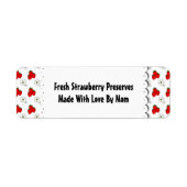 Muster für Erdbeeren und Blume (Vorne)