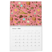 Muster für erkannte Symbole für Kriminalromane Kalender (Jan 2026)