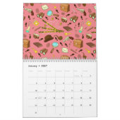 Muster für erkannte Symbole für Kriminalromane Kalender (Jan 2027)