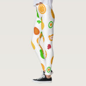 Muster für exotische Früchte Leggings (Links)