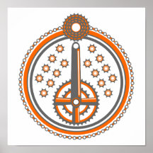 Muster für Fahrradteile