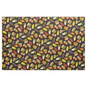 Muster für Farb-Fast-Food-Symbole Stoff (Fat Quarter (45,7 x 55,9 cm))
