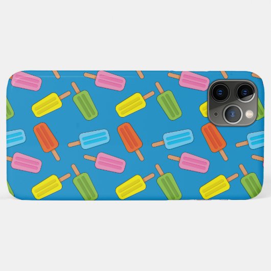 Muster für farbenfrohe Popsicles Case-Mate iPhone Hülle (Rückseite (Horizontal))