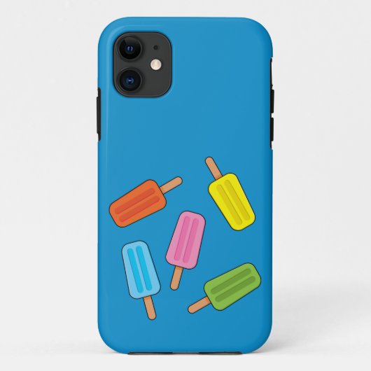 Muster für farbenfrohe Popsicles Case-Mate iPhone Hülle (Rückseite)
