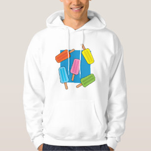 Muster für farbenfrohe Popsicles Hoodie