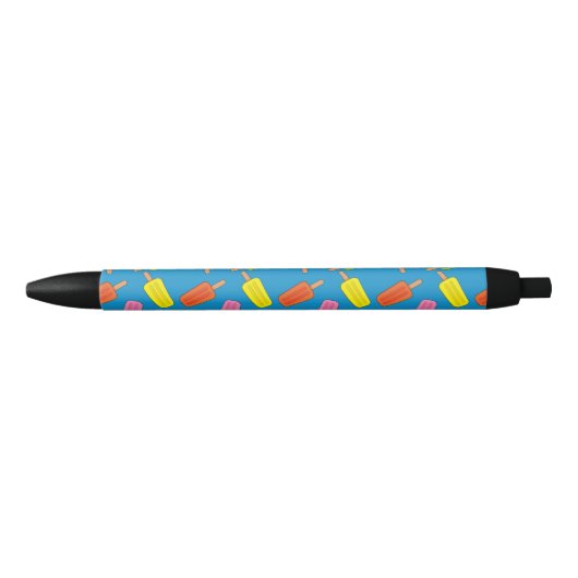 Muster für farbenfrohe Popsicles Kugelschreiber (Vorderseite)