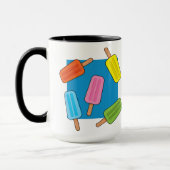 Muster für farbenfrohe Popsicles Tasse (Links)